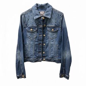 Love Culture Studded Jean Jacket